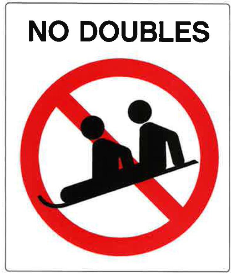 No doubles